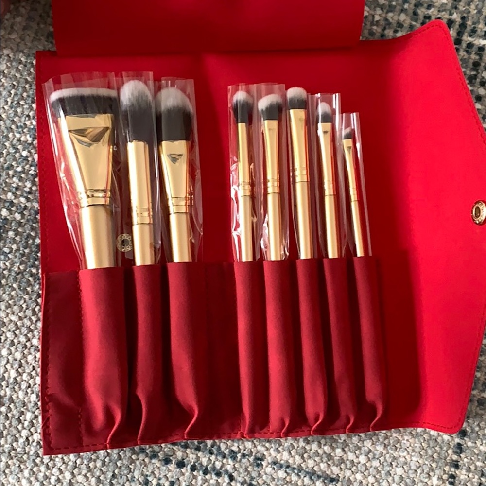 LUXIE GLITTER AND GOLD BRUSH SET